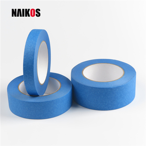 Cinta adhesiva azul Papel crepé Rollo gigante Papel adhesivo Washi Tape para pintor, automotriz - Product Image 3