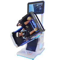 Simulador de realidad Virtual Popular 9d Vr, videojuego de montaña rusa, juego de arcade Vr 360, simulador de vuelo