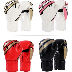 Gants d'entraînement <span class=keywords><strong>de</strong></span> boxe en cuir <span class=keywords><strong>pour</strong></span> adultes, gants professionnels antichoc <span class=keywords><strong>pour</strong></span> l'entraînement et le Muay Thai - Product Image 2