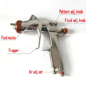 Pistolet de peinture industriel Anest Iwata <span class=keywords><strong>Kiwami</strong></span> 4 Series HVLP haute pression pour voitures, fabriqué au Guangdong – Offre Spéciale - Product Image 6