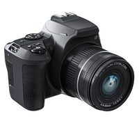 Kamera Digital Kelas Atas Resolusi 4K Sensor 64 Megapiksel Zoom Optik HD Desain Mirrorless Kartu SD WiFi Layar IPS 2,8 Inci