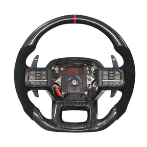 <span class=keywords><strong>Volante</strong></span> <span class=keywords><strong>Deportivo</strong></span> Personalizado de Fibra de Carbono Real 2015-2023 <span class=keywords><strong>para</strong></span> <span class=keywords><strong>Ford</strong></span> Mustang 2015-2023 Modelos GT y Sheber - Product Image 2