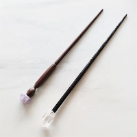 Halloween Christmas children's toys take natural crystal as the core of energy wizard staves magic stick
