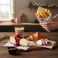 Rouleau de papier sulfurisé résistant à la chaleur, anti-graisse, pour la cuisson des aliments