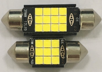 Ampoule Festoon DC 12V 12SMD 3030 Chips Super Lumineuse pour Plafonnier Intérieur de Voiture Ampolletas Para Autos Ampoule de Lecture LED pour Voiture