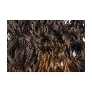Extensión de cabello hecha a mano de alta calidad, máquina de fibra de alta temperatura, doble trama, libre de enredos, cabello sintético suave y liso - Product Image 3