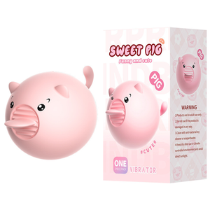 Sevimli Mini domuz dil yalama oyuncaklar kadın klitoral nipeller <span class=keywords><strong>Anal</strong></span> stimülasyon vibratörler kadın mastürbasyon seks çiftler için oyuncaklar - Product Image 1