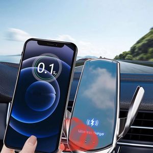 Support de téléphone portable sans fil 15W pour voiture, universel, spécial, avec support de navigation pour grille d'aération - Product Image 2