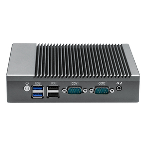 Computer industriale HDM1 <span class=keywords><strong>USB</strong></span> VGA LAN porta parallela seriale i3 i5 i7 mini pc industriale robusto senza ventole x86 - Product Image 4