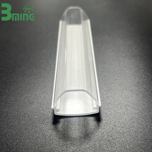 Bming hình dạng tùy chỉnh co-đùn hình bầu dục Pc LED ánh sáng Bìa LED ánh sáng khuếch tán Bìa Polycarbonate Ống khuếch tán - Product Image 1