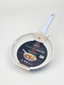 Sang trọng chết đúc Fry Pan <span class=keywords><strong>Set</strong></span> không dính nhôm xào Fry Pan <span class=keywords><strong>Set</strong></span> hai đổ spouts Chảo Pan không dính <span class=keywords><strong>Cookware</strong></span> <span class=keywords><strong>Set</strong></span> - Product Image 4