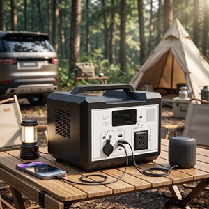 CY‑HY‑600W A1‑3 600W เครื่องกำเนิดไฟฟ้าแบบพกพาประสิทธิภาพสูง จอแสดงผลดิจิตอล ด้ามจับพกพาสะดวกสำหรับใช้งานนอกสถานที่ - Product Image 6