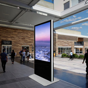 Hot Sell Größe 43 55 65 Zoll Boden stehend Digital Android11/13 Benutzer definierte 2K/4k <span class=keywords><strong>LCD</strong></span>-Touchscreen-Beschilderung für Werbung - Product Image 3