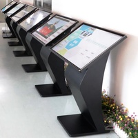 Kiosque interactif tactile Android pour exposition publicitaire, écran d'affichage numérique, menu numérique, signalétique, PC tout-en-un, TV