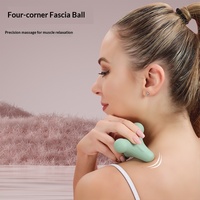 XIANGHE - Pelota de Masaje Cuadrilátera de Elastómero Termoplástico para Masaje de Pies, Hombros, Cuello, Espalda y Músculos de las Manos, Unisex