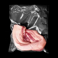Emballage plastique en Nylon PE PE, pour Steak, poisson et noix, nourriture, personnalisé sous vide