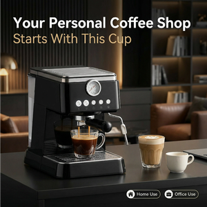 Cafetera Espresso de 20 Bares con 4 Modos, Espumador de Leche Manos Libres, Cafetera para Cappuccinos y Lattes - Product Image 5