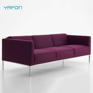 การออกแบบใหม่ผ้ากำมะหยี่เลานจ์โซฟาชุดเฟอร์นิเจอร์ห้องสำนักงานโซฟา - Product Image 1