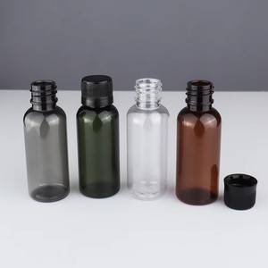 Bán buôn trực tiếp từ nhà máy Chai nhựa PET trong suốt <span class=keywords><strong>mini</strong></span> 30ml 1oz có nắp khóa dùng cho du lịch, khách sạn, dầu gội, sữa dưỡng thể, đồ dùng tiện nghi - Product Image 4