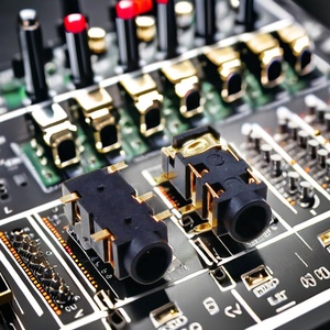 5-Pin Nữ âm thanh Jack Adapter 3.5mm Đồng pin ổ cắm cho Điện thoại tai nghe 1.5A Đánh giá hiện tại 4P điện kết nối - Product Image 2