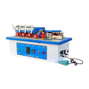 آلة ربط حافة صغيرة لأعمال النجارة من الفينيكا مع ملمع تشذيب مناسب للألواح الخشبية - Product Image 3