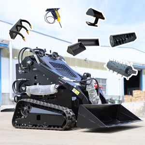 Free Shipping 1ton 1000kg Infront China Skidsteer Stand on <strong>Attachments</strong> Supplier Skid Steer Mini <strong>Loader</strong> for Sale - Product Image 2