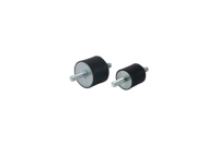 Isolateur anti-vibrations en caoutchouc et métal à double filetage mâle pour générateur, compresseur, moteur, pompe, CNC, usage industriel