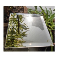 Miroir de salle de bain moderne sans cadre à bords biseautés, épaisseur 1-6 mm, décoration murale de chambre à coucher, variété de formes : ovale, arche, cercle, hexagone, plat