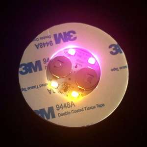 Sous-verres LED personnalisés avec logo et bâtonnets lumineux en <span class=keywords><strong>EVA</strong></span> pour bar et fête - Product Image 6