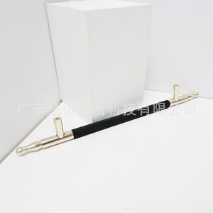 Aluminum Cabinet Handle Black Gold Color <b>Block</b> Modern Minimalist Luxury Wardrobe Hardware Door <b>Mount</b> Customizable Size - Product Image 5