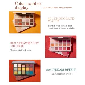 Vente en gros de cosmétiques de marque privée de pigments imperméables longue durée <span class=keywords><strong>Palette</strong></span> de fards à paupières de haute qualité Marque privée - Product Image 4