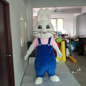 Funtoys EVA-Helm superweicher Stoff Kaninchen Maskottchenkleid Unisex Karikatur-Set Rollenspiel Werbung Erwachsener Hase Maskottchen