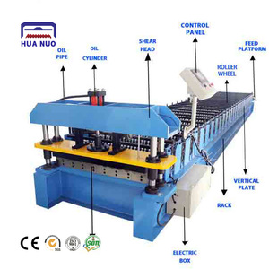 Kim loại lợp mạ kẽm nhôm tấm thép tấm làm cho máy màu thép tường mái bảng lạnh cuộn tạo thành máy - Product Image 2