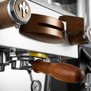 Kit d'accessoires pour machine à café, plaque supérieure en bois de noyer, interrupteur à poignée pour Hot Mom Mini, pièces de machine à café haut de gamme modifiées - Product Image 2