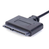 Câble adaptateur USB-C vers SATA 0,3 m, puce ASM1153E, 6 Gbps SATA III vers USB 3.2 Gen1 UASP, noir, pour disque dur SSD 2,5 pouces