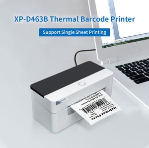 เครื่องพิมพ์ฉลาก xprinter ขนาด4นิ้วแบบกำหนดเอง XP-D463B/D463E ขนาดเล็กสีขาวและสีดำพิมพ์ชัดเจนสำหรับโลจิสติกเครื่องพิมพ์สติกเกอร์ - Product Image 2