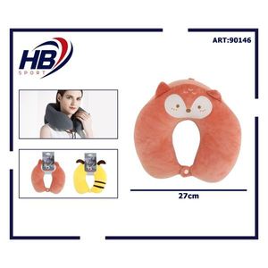Children's Cartoon Foam <b>U</b>-<b>Shaped</b> <b>Pillow</b> 27cm Travel Neck Support - Product Image 3