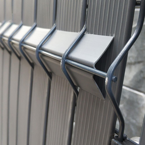 Panneaux 3D en PVC résistant aux UV, à lattes verticales, pour clôture de jardin, lattes rigides en plastique pour l'intimité, adaptées aux clôtures d'intimité 3D - Product Image 3