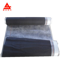 Membrane de toiture en tissu non tissé en polyester bitumé respirant pour toitures inclinées d'hôtels - Résistante aux UV et aux moisissures