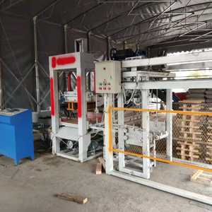 mesin cetak bata beton qyj3-15 bekas, sistem interlocking, blok berongga, diesel, hidrolik, untuk pembuatan blok - Product Image 5