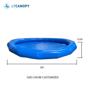 Litong Family lounge piscine pour enfants adultes géant gonflable forme ronde taille personnalisée piscine en pvc - Product Image 6