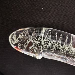 Leuke Realistische <span class=keywords><strong>Dildo</strong></span> Glas Levensechte Hard Masturbator Cock Penis Dikke Persoonlijke Zuignap Lichtgevende <span class=keywords><strong>Dildo</strong></span> Voor Vrouwen Genoegen - Product Image 6