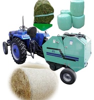 Corn Silage Compress Hay Pressing Bagging Packing Machine
