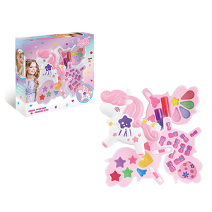 Outil de beauté <span class=keywords><strong>licorne</strong></span>, nouveau design, petit kit cosmétique pour filles, ensemble de <span class=keywords><strong>maquillage</strong></span> pour enfants, <span class=keywords><strong>jouet</strong></span> de <span class=keywords><strong>maquillage</strong></span> pour filles - Product Image 1