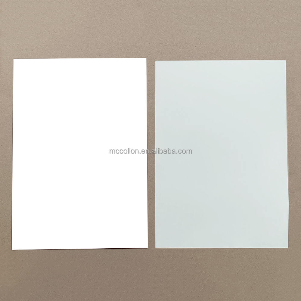 Papier de tatouage laser à film bleu clair