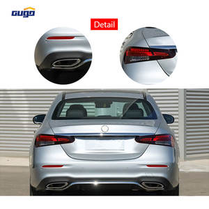 GUGO 2016-2020년형 메르세데스-벤츠 E클래스 W213 프론트 리어 범퍼 바디킷 신품 E 스포츠 모델 업그레이드 자동차 부품 바디 키트 - Product Image 5