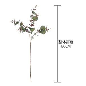 Branche d'eucalyptus artificielle à 8 têtes Starry Sky Garden, plante verte pour décoration de mariage, style INS - Product Image 4