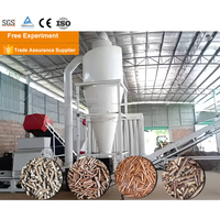 GATE New Palm Waste Pks Palm Shell Palm Machine à granulés de fibre de bois Ligne de production de granulés de bois Machine de traitement de biomasse