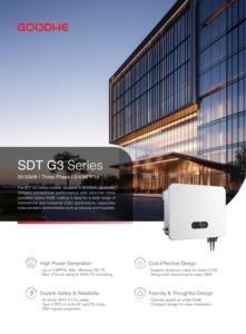 GoodWe GW50K-SDT-C30 ระบบโซลาร์เซลล์แบบเชื่อมต่อกับระบบไฟฟ้า 3 เฟส 4 MPPT 50 กิโลวัตต์ คุณภาพดี ราคาคุ้มค่า - Product Image 1