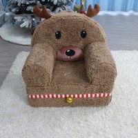 Année moderne Série Lapin Pouf Chaise Enfants Style De Pâques Forme De Lapin Doux Confortable Fauteuil Pour Enfants Mousse Remplissage Canapé